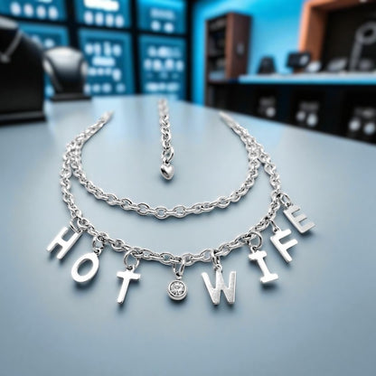 Hotwife Slut Belly Chain Body Jewelry