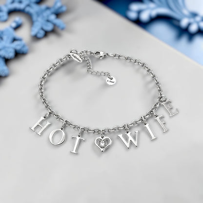 HW Hotwife Anklet / Bracelet / Choker Chain
