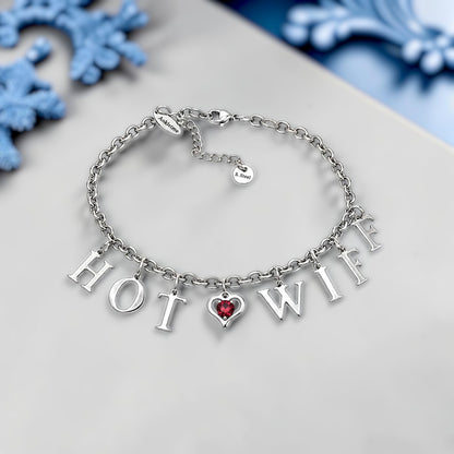 HW Hotwife Anklet / Bracelet / Choker Chain