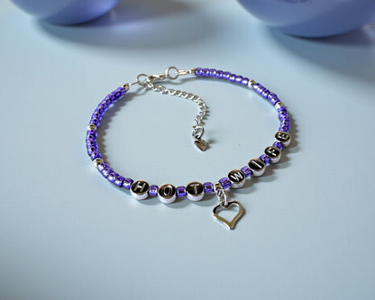 CumSlut Slut Hotwife Swingers Jewelry Anklet / Bracelet with Charm