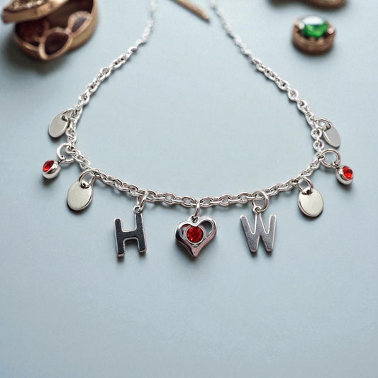 Hotwife Anklet w/ Vixen Fox Charm