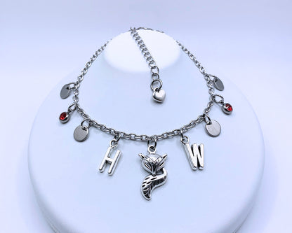Hotwife Anklet w/ Vixen Fox Charm
