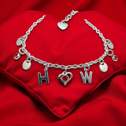 Hotwife Anklet w/ Vixen Fox Charm