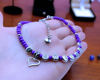 I Swallow Anklet Bracelet
