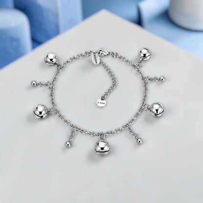 Owned Submissive Anklet Bracelet with Jingling Bells