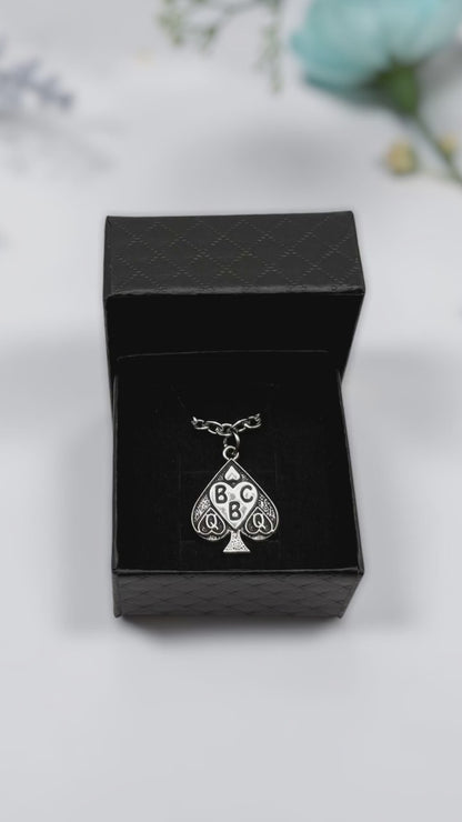 QoS / BBC Jewelry QUEEN OF SPADES Anklet Bracelet Choker Necklace