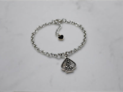 Jack of Spades BBC Cuckold Beta Male Chain with Charm