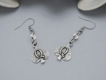 QOS BBC Queen of Spades BBC Owned Earrings