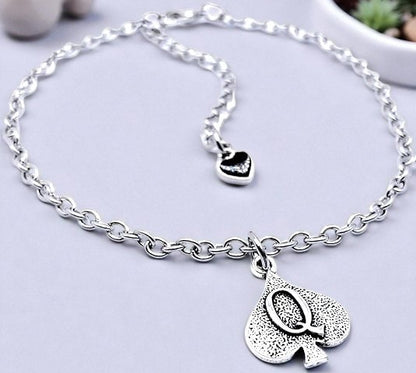QoS / BBC Jewelry QUEEN OF SPADES Anklet Bracelet Choker Necklace