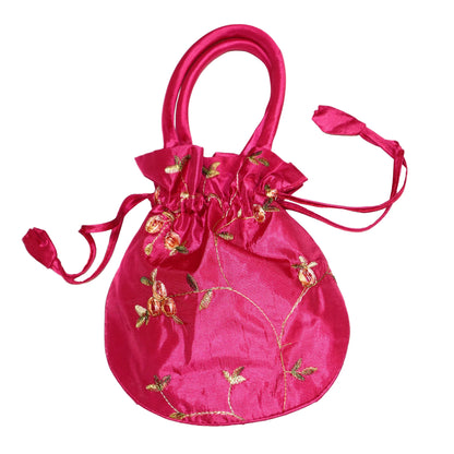 Satin Secrets Drawstring Purse