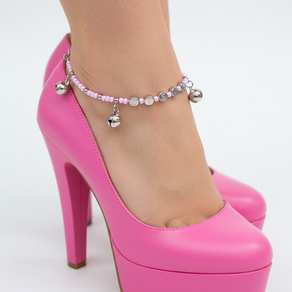 sissy anklet jingle bells jewelry