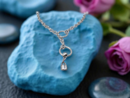Submissive Owned Slip Chain Choker Necklace BDSM Jewelry