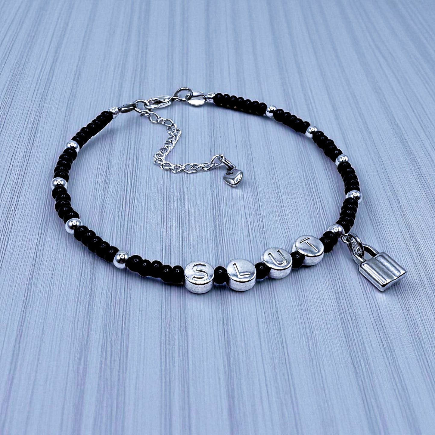 Slut Anklet Bracelet - Custom