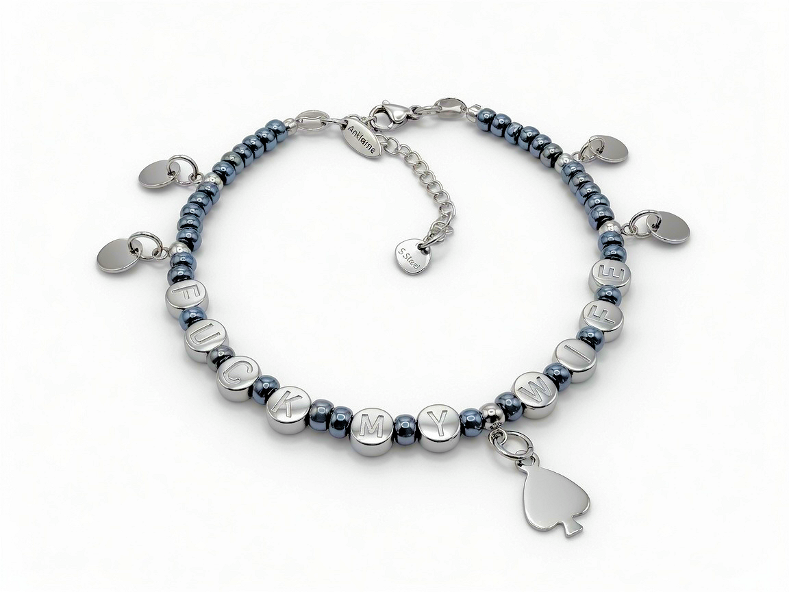 Custom Wording: Fuck My Wife Anklet