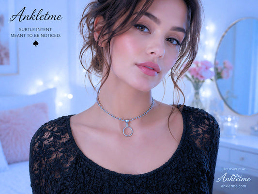 BDSM Chain Choker-Collar Submissive Necklace Jewelry - 100% Stainless Steel Handmade in Texas