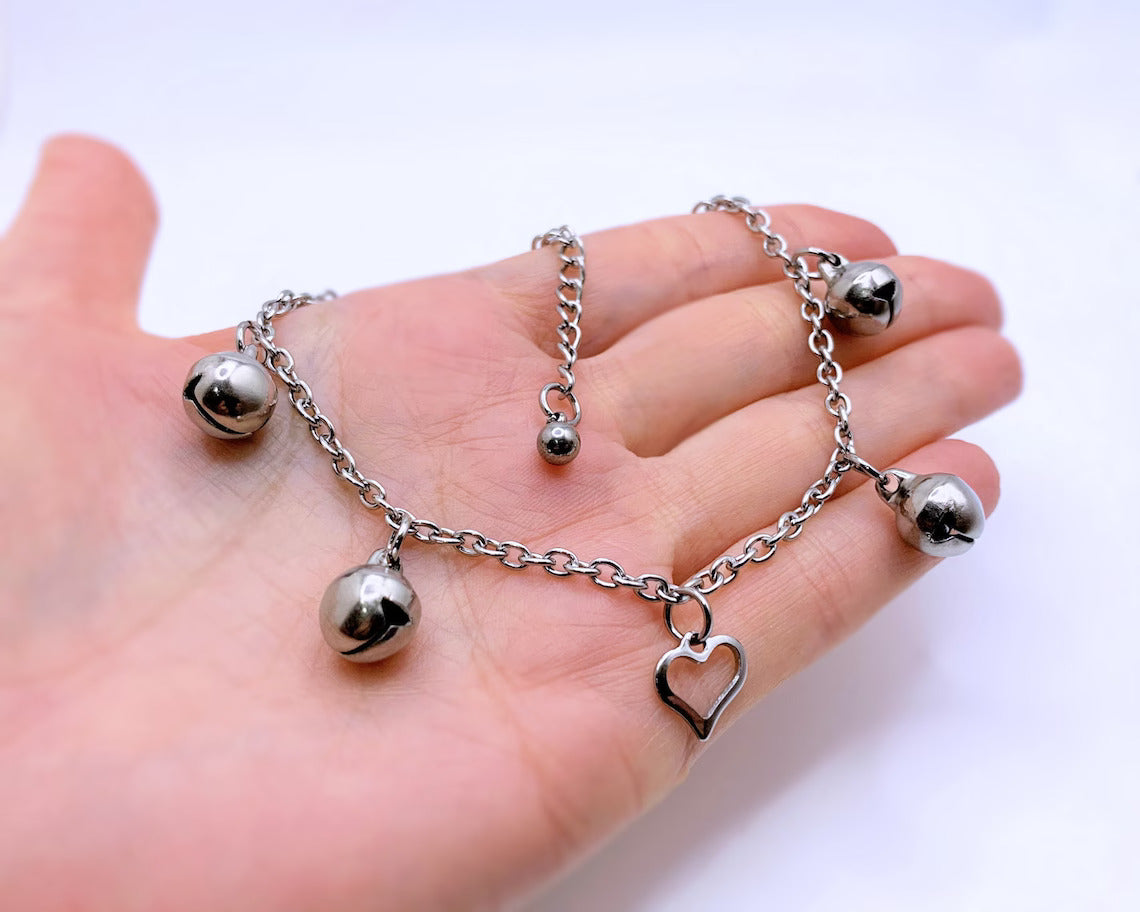 Submissive Bells Anklet Bracelet Choker 