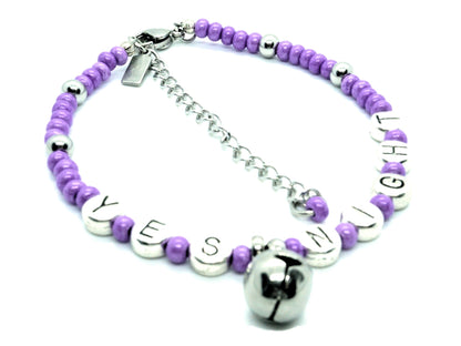 YES Night Anklet / Bracelet w/ Jingling Bell