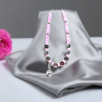 Yes Daddy Anklet Bracelet Choker with Lock Charm
