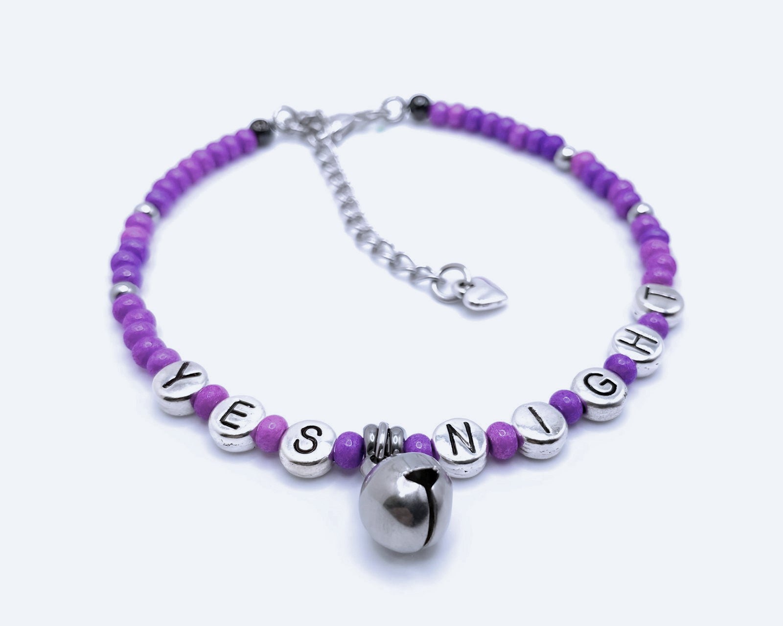 Yes night Anklet Bracelet Swingers Jewelry Hotwife Cuckold