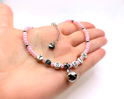 Yes Sir Anklet / Bracelet with Jingling Bell