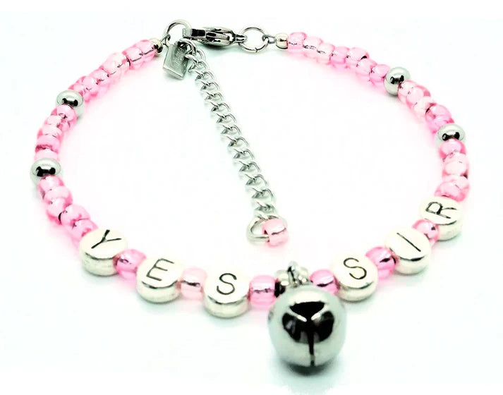 Yes Sir Anklet / Bracelet with Jingling Bell
