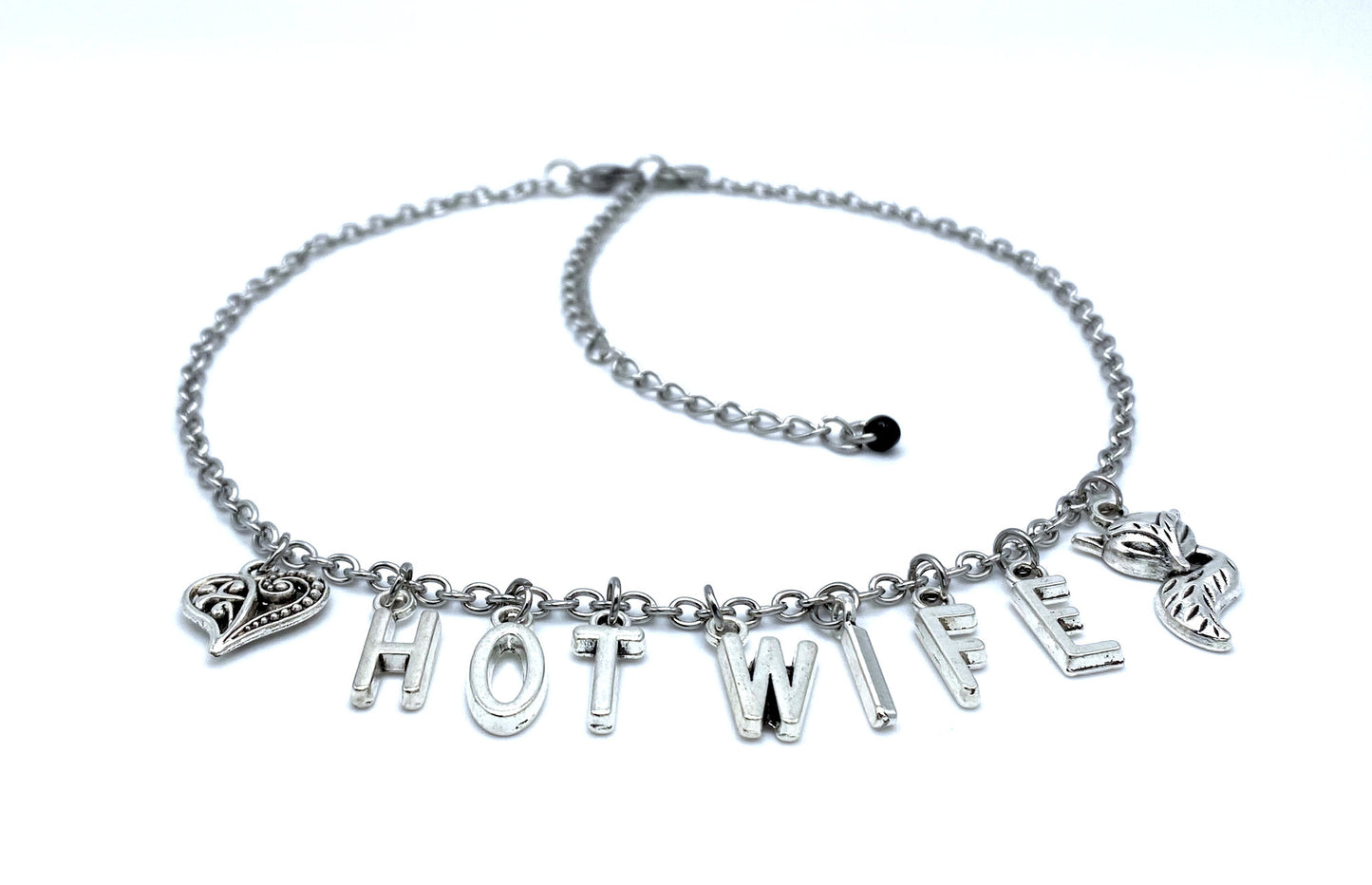 Hotwife Choker w/ Heart & Vixen